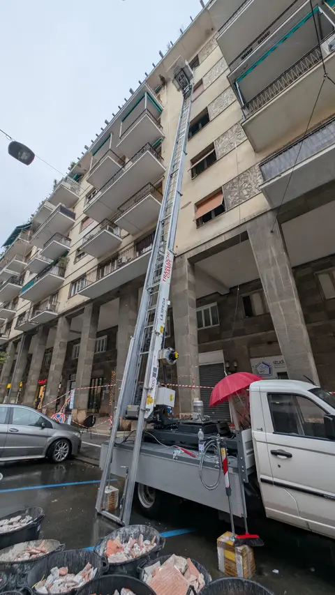 Noleggio autoscala a imprese edili La Spezia