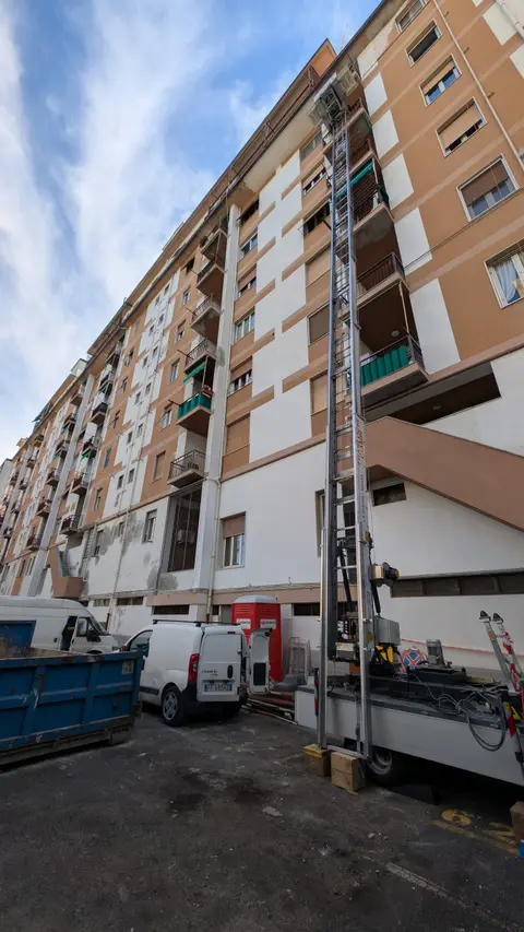 Noleggio autoscala per muratori e imprese edili
